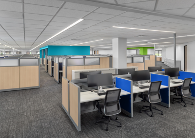 Cubicle Workspace Installation